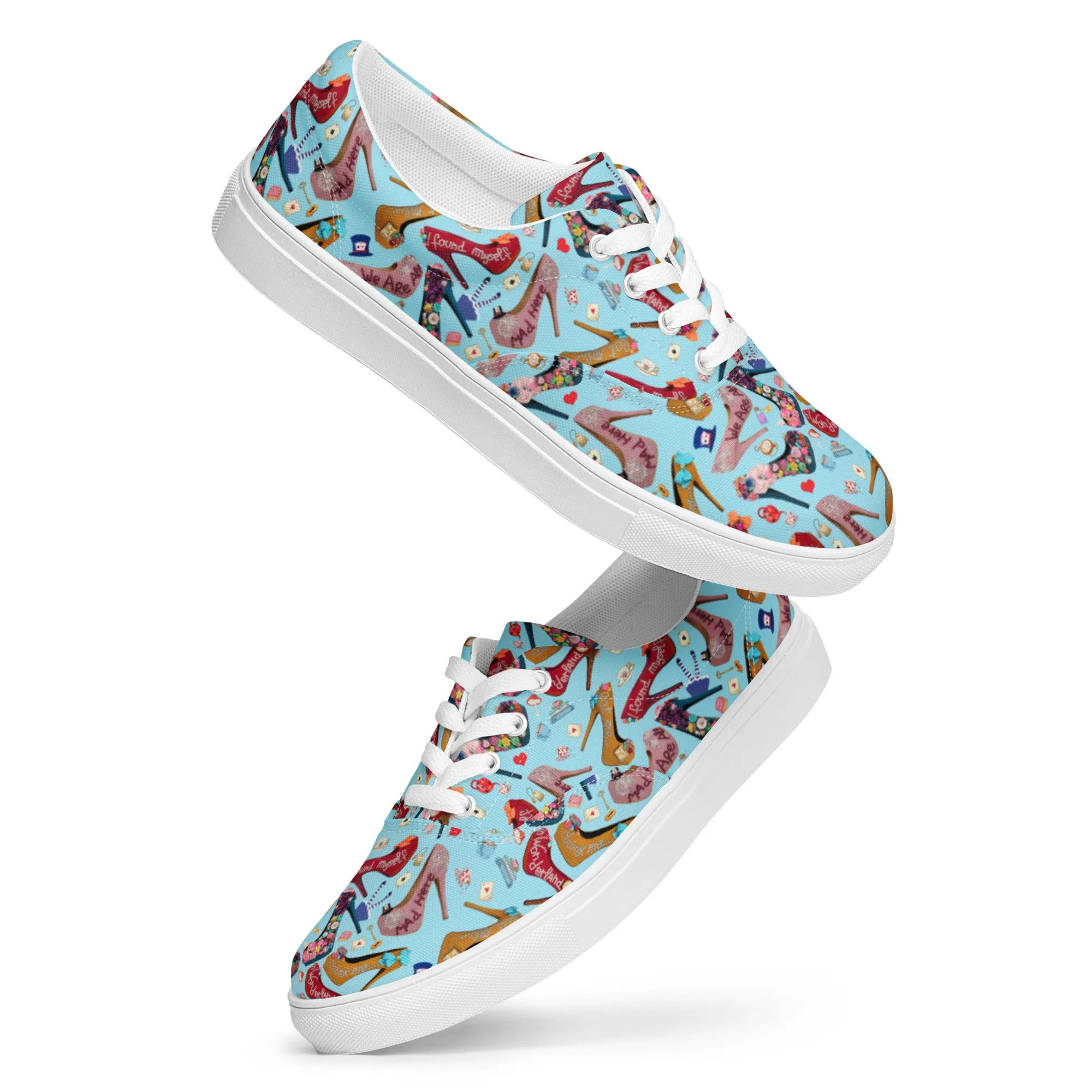 Women’s lace-up canvas shoes 'Wonderland'