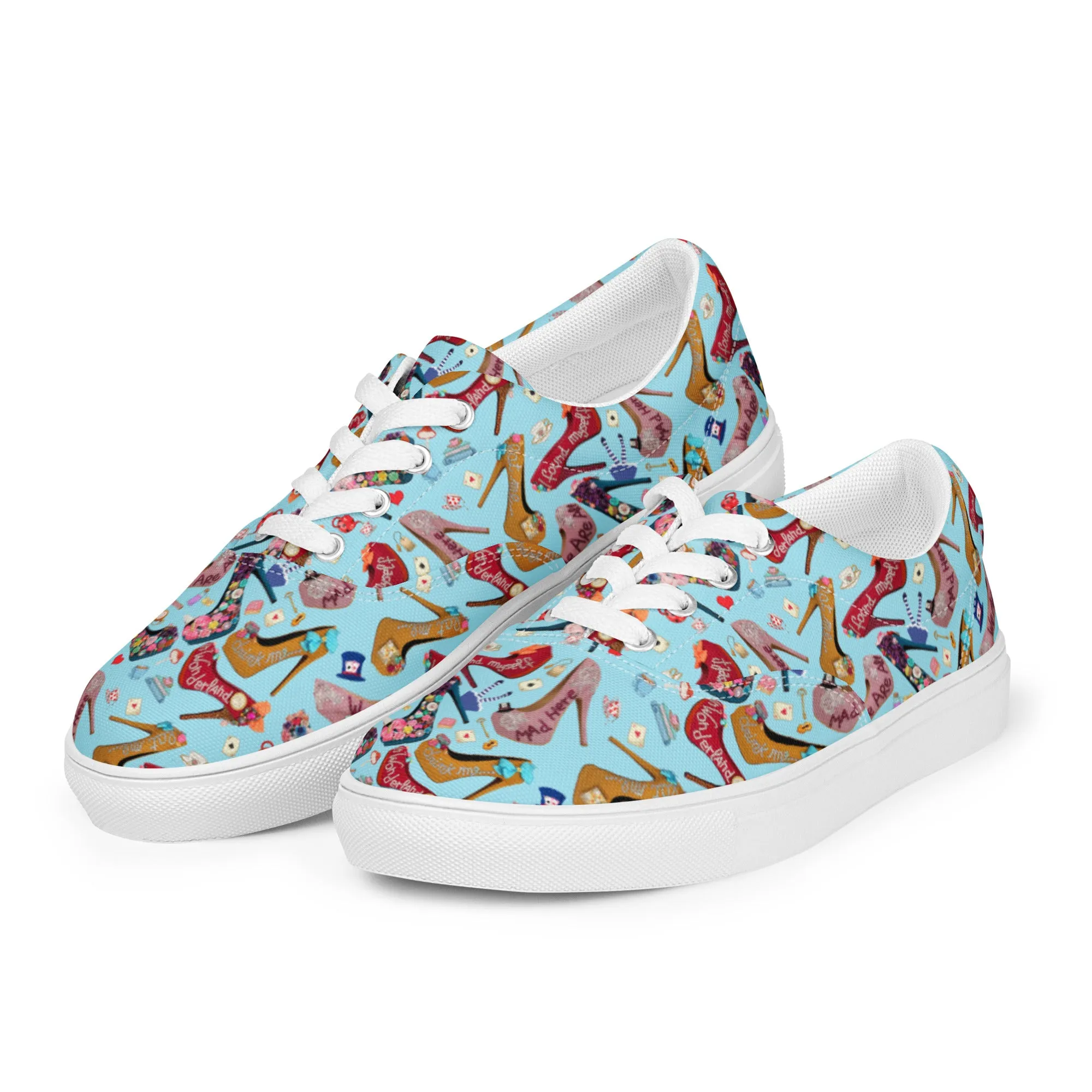 Women’s lace-up canvas shoes 'Wonderland'