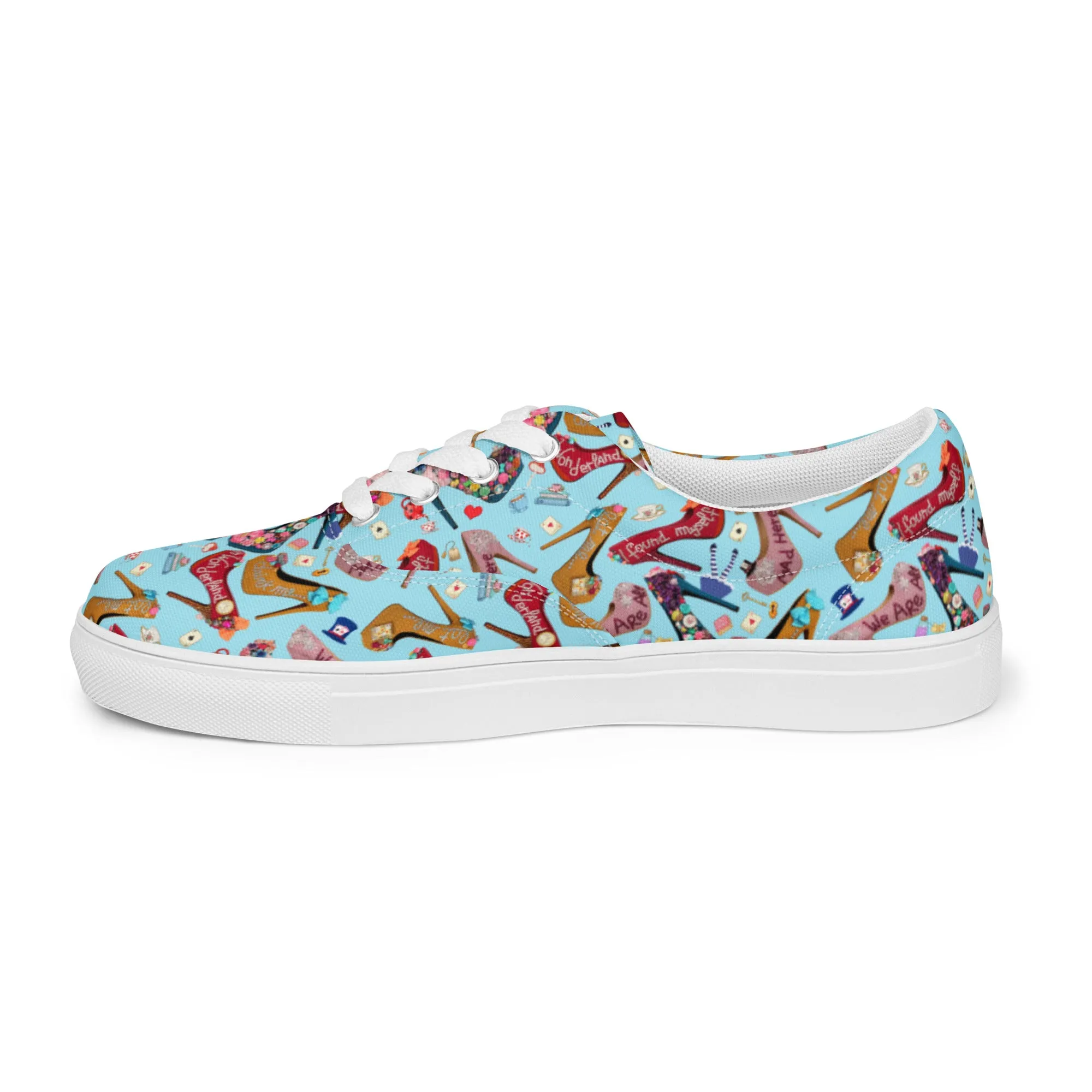 Women’s lace-up canvas shoes 'Wonderland'