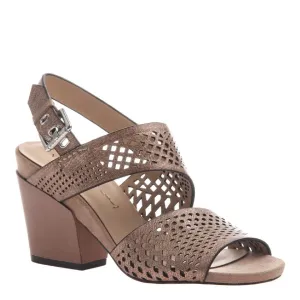 Women's Naked Feet | Leo Laser Cut Sandal | Copper