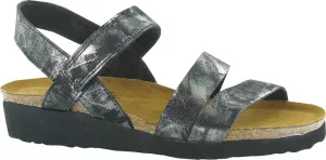 Women's Naot | Kayla Backstrap Sandal | Metallic Onyx Leather