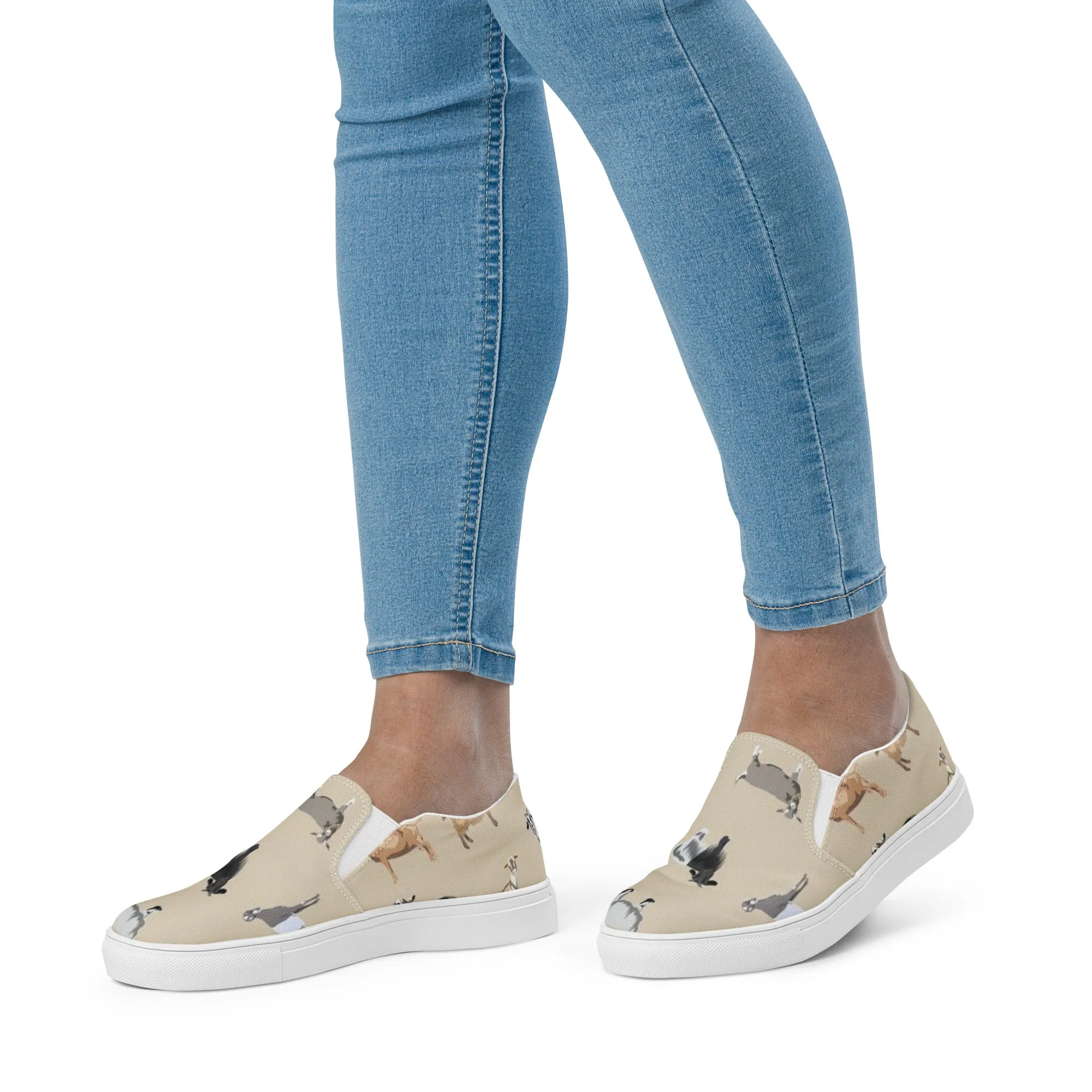 Women’s slip-on canvas shoes Casual Goat- Comfortable & Stylish