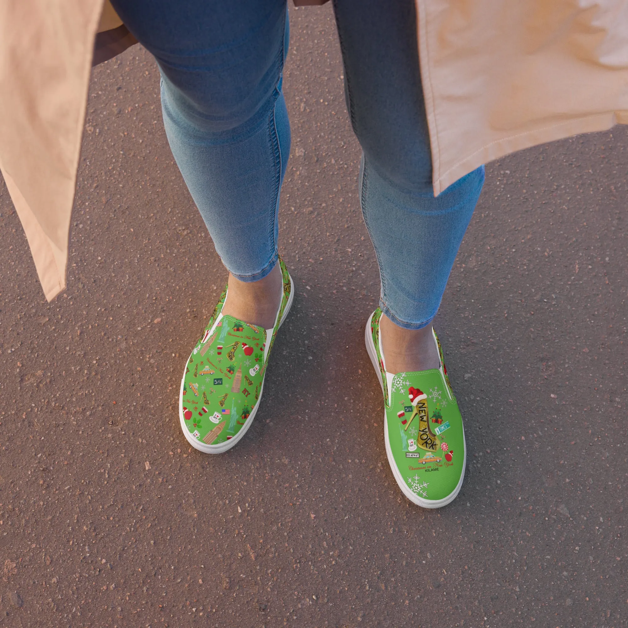Women’s slip-on canvas shoes 'Manhattan Elf'