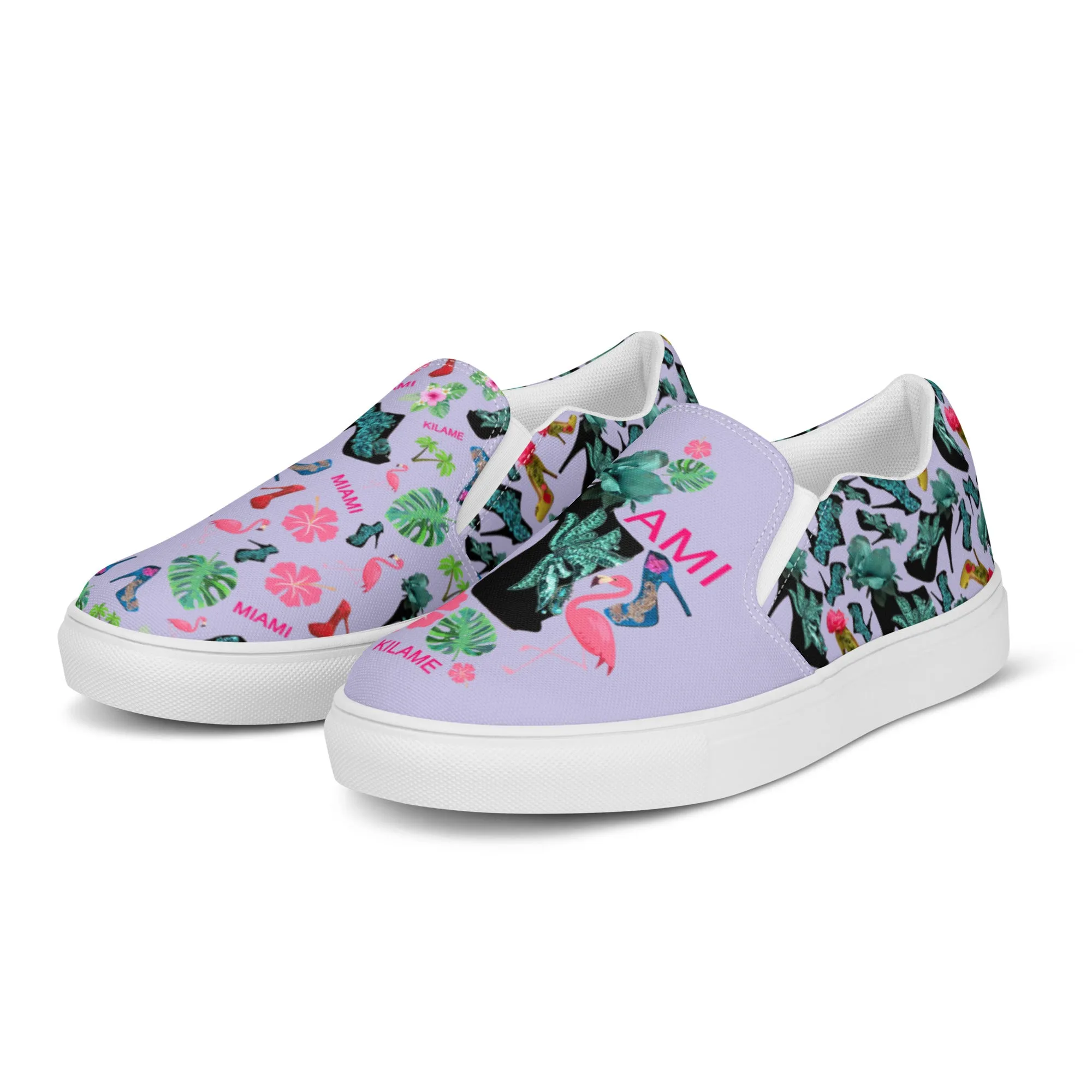 Women’s slip-on canvas shoes 'Miami Style'