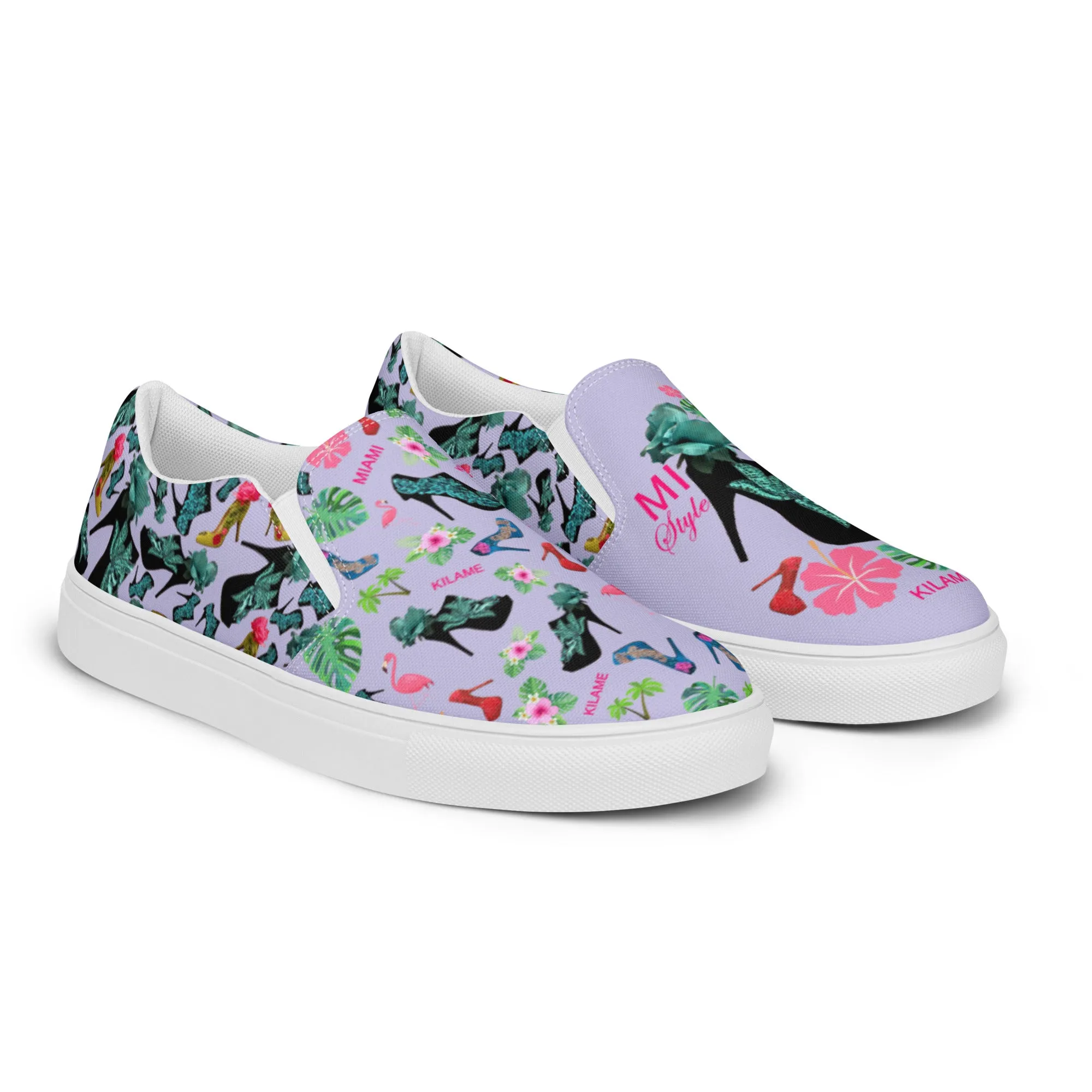 Women’s slip-on canvas shoes 'Miami Style'