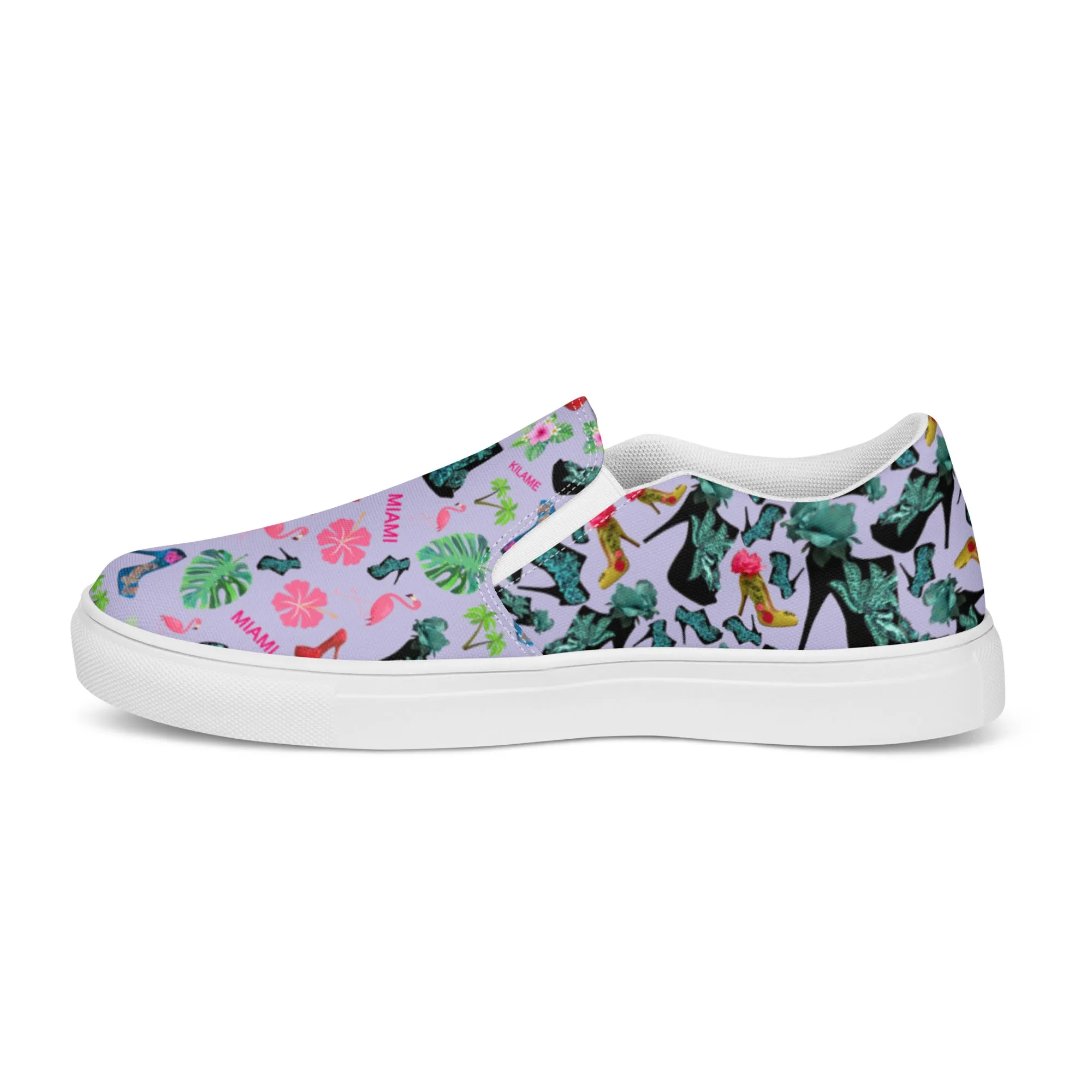 Women’s slip-on canvas shoes 'Miami Style'