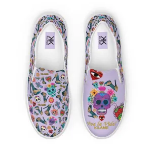 Women’s slip-on canvas shoes 'Viva la vida'