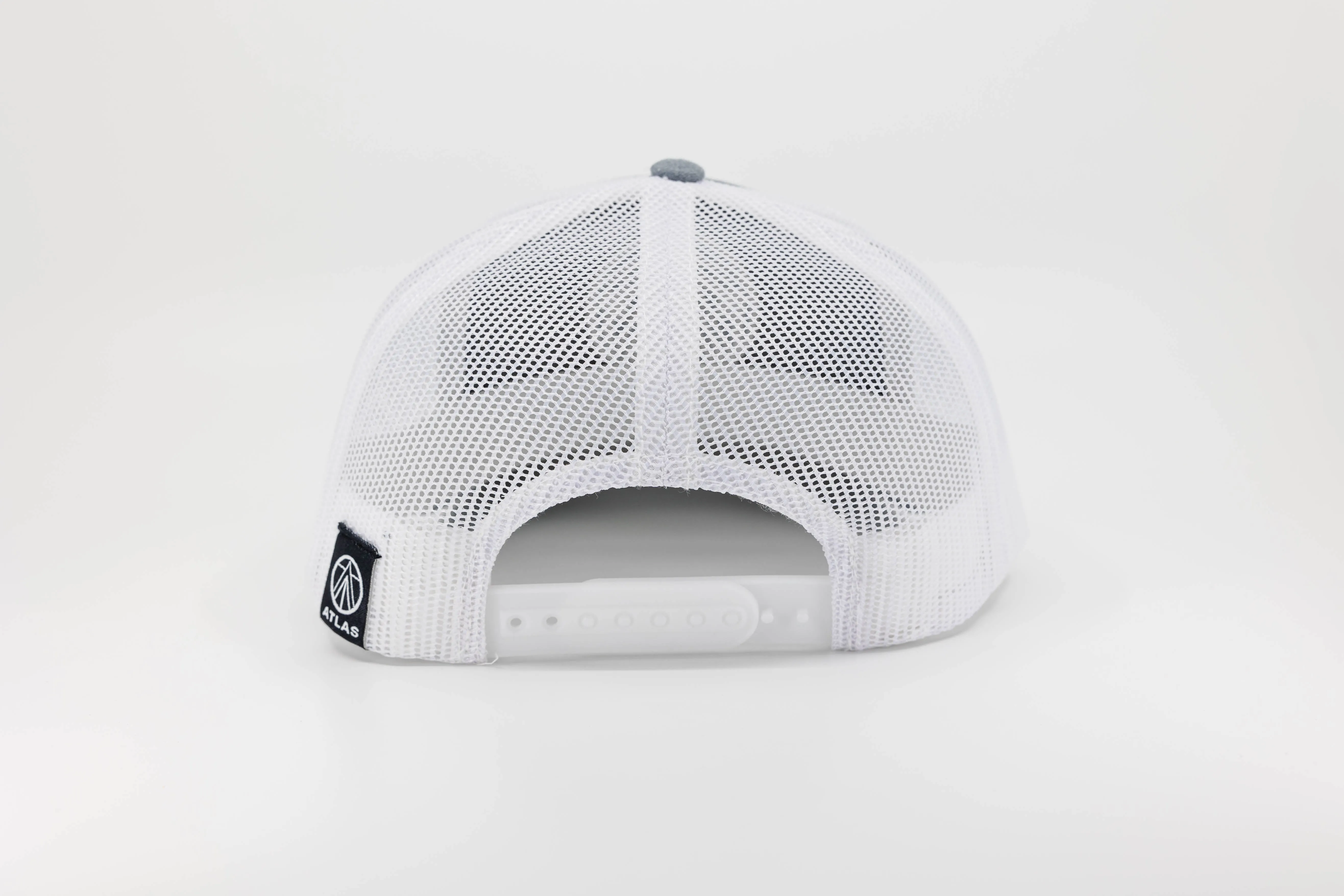Youth Grey Curved Trucker