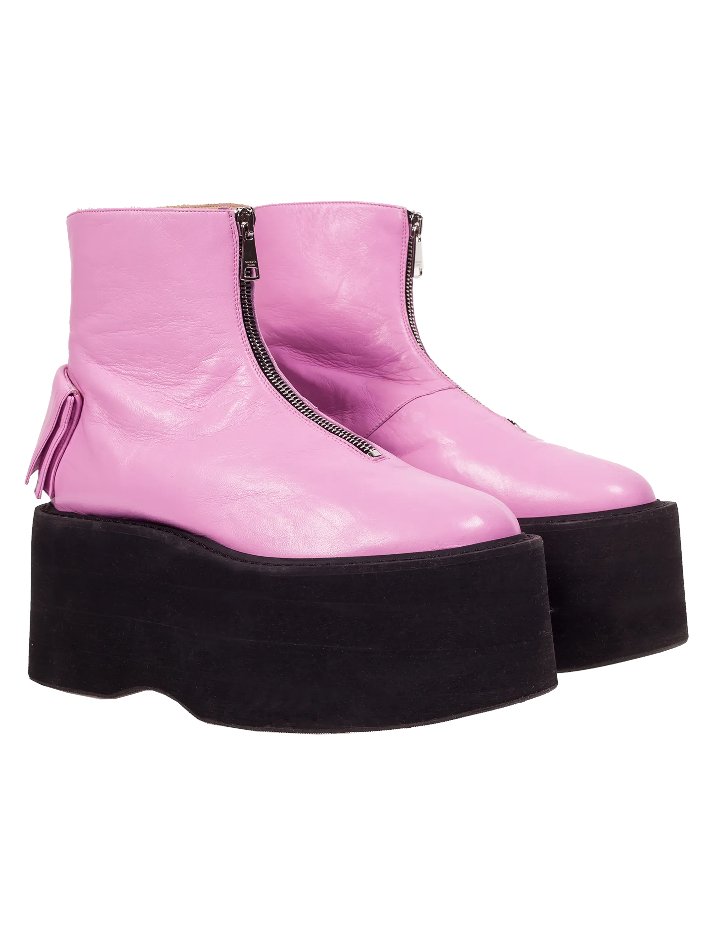 Zip-Front Boots