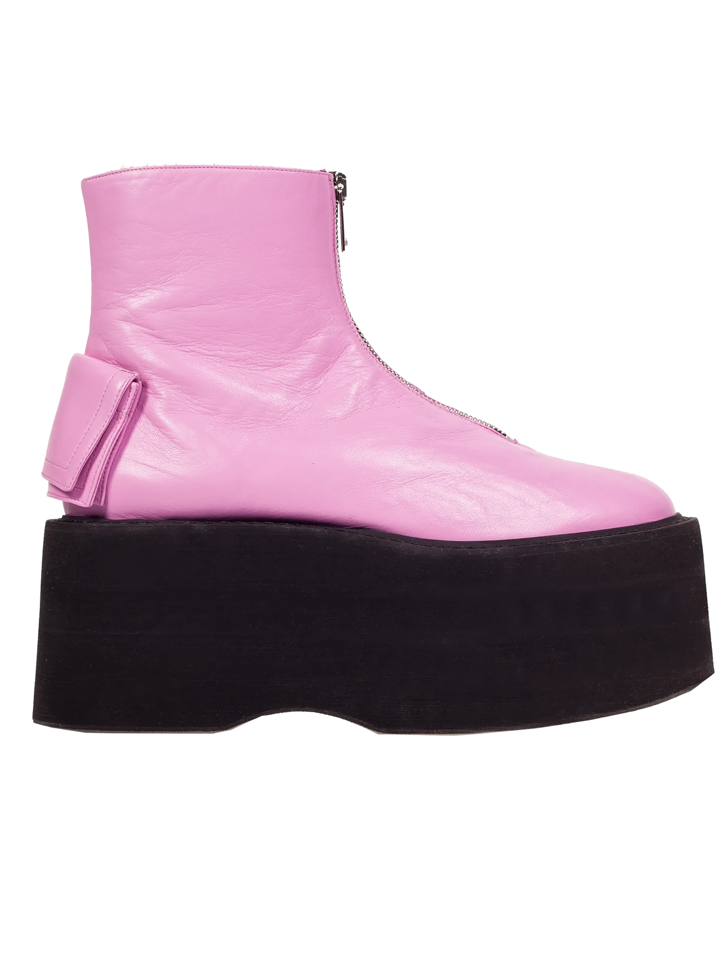 Zip-Front Boots